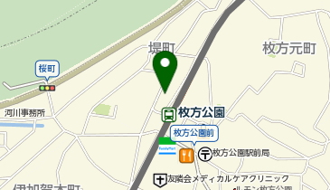 chocoZAP(チョコザップ) 枚方公園西口の地図画像
