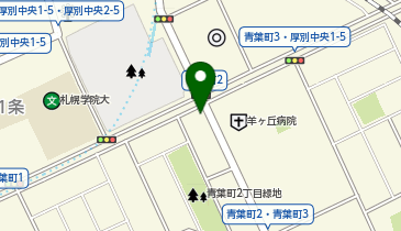 chocoZAP(チョコザップ) 新さっぽろ青葉町の地図画像