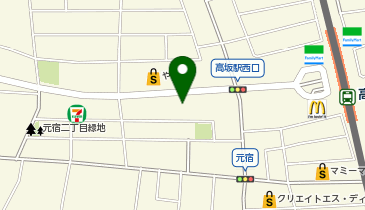 chocoZAP(チョコザップ) 高坂の地図画像