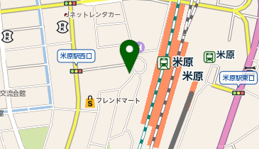 chocoZAP(チョコザップ) 米原駅前の地図画像