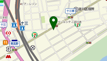 chocoZAP(チョコザップ) 十三東の地図画像