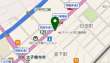 chocoZAP(チョコザップ) 京阪本通一丁目の地図画像