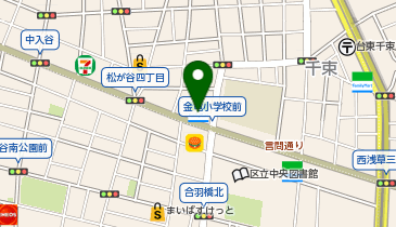 chocoZAP(チョコザップ) 入谷二丁目の地図画像