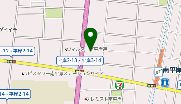chocoZAP(チョコザップ) 平岸三条の地図画像