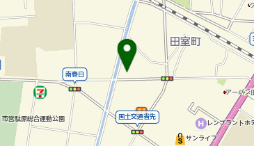 chocoZAP(チョコザップ) 田室町の地図画像