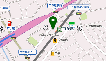chocoZAP(チョコザップ) 市が尾西口の地図画像