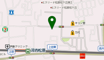 chocoZAP(チョコザップ) 松原上田の地図画像
