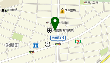 chocoZAP(チョコザップ) 岐阜栄新町の地図画像