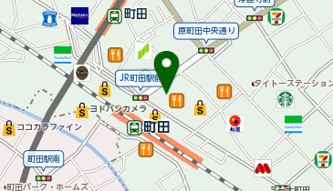 いしがまやハンバーグ 町田東急ツインズの地図画像