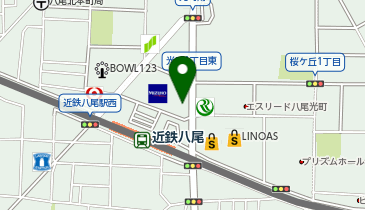 KICHIRI 八尾の地図画像