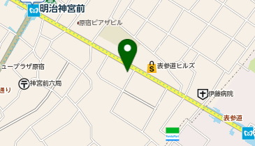 いしがまや GOKU BURGERの地図画像