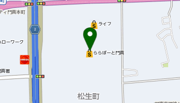 VEGEGO ららぽーと門真の地図画像