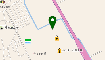 VEGEGO ららぽーと富士見の地図画像