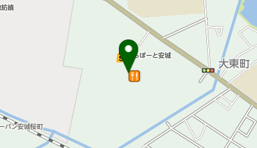 いしがまやハンバーグ ららぽーと安城の地図画像