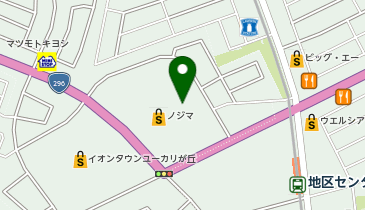 いしがまやハンバーグ イオンタウンユーカリが丘の地図画像