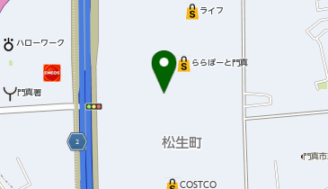 いしがまやハンバーグ ららぽーと門真の地図画像