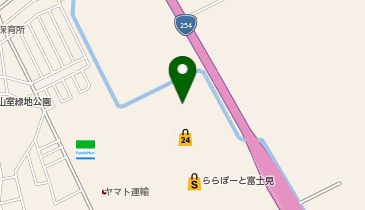 とん久 ららぽーと富士見の地図画像