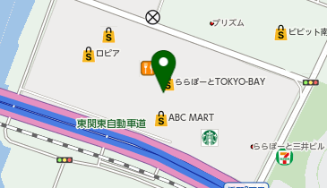 いしがまやハンバーグ ららぽーとTOKYO-BAYの地図画像