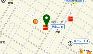 セルフ横山SS (株)ENEOSモビリニア西神奈川支店の地図画像