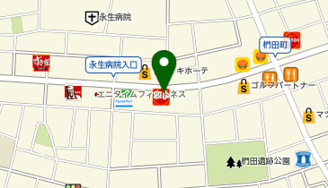 Dr.Driveセルフ椚田店の地図画像