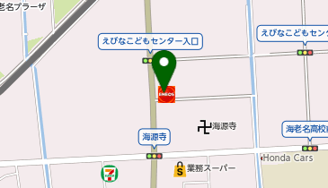 Dr.Driveセルフ海老名中央店の地図画像
