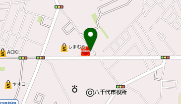 ゆりのき台SS (株)ENEOSモビリニア南千葉支店の地図画像