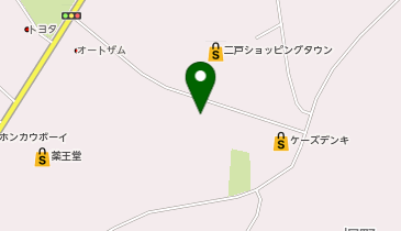 平禄寿司 岩手二戸店の地図画像