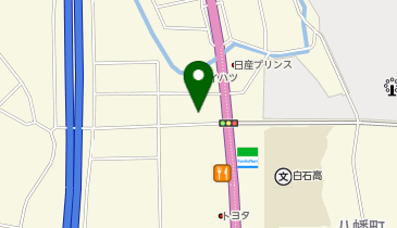 平禄寿司 宮城白石店の地図画像