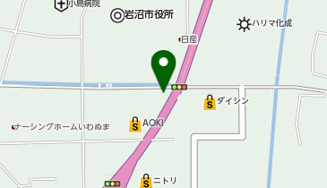 平禄寿司 宮城岩沼店の地図画像