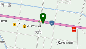 平禄寿司 宮城加美中新田店の地図画像