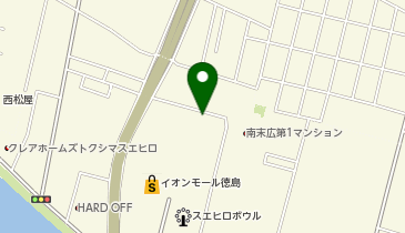 おむらいす亭 徳島イオンモール徳島店の地図画像