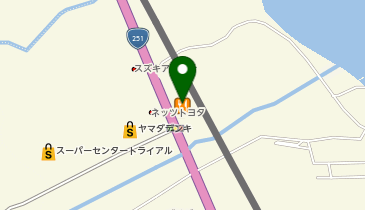 炭火焼肉屋さかい 島原店の地図画像