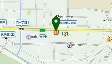 長崎ちゃんめん 岡山浜店の地図画像