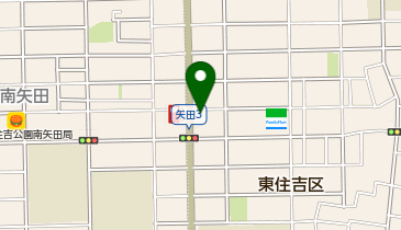 長崎ちゃんぽん十鉄 大阪東住吉店の地図画像