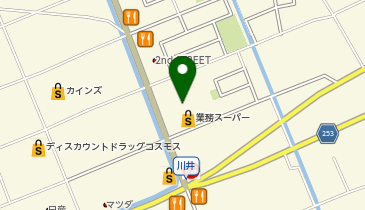 肉匠坂井 袋井店の地図画像