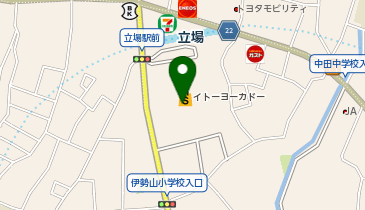 ふらんす亭 イトーヨーカドー立場店の地図画像