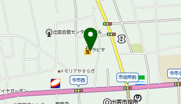 おむらいす亭 島根ラピタ本店の地図画像