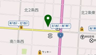 ピザテン.フォー ニセコ倶知安店の地図画像