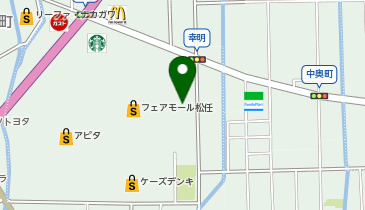 スーパースポーツゼビオ フェアモール松任店の地図画像