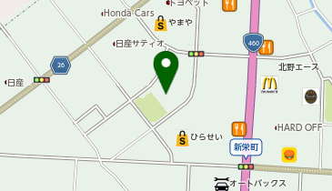 スーパースポーツゼビオ 新発田店の地図画像