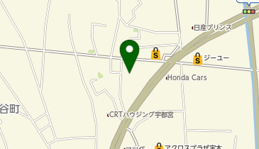スーパースポーツゼビオ 宇都宮細谷店の地図画像