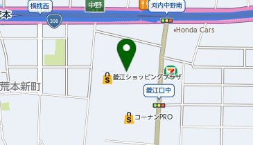 スーパースポーツゼビオ 東大阪菱江店の地図画像