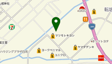 スーパースポーツゼビオ メガステージ白河店の地図画像