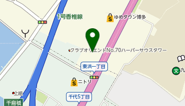 スーパースポーツゼビオ ゆめタウン博多店の地図画像