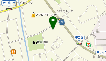 スーパースポーツゼビオ 春日店の地図画像