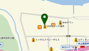 スーパースポーツゼビオ ゆめタウン久留米店の地図画像