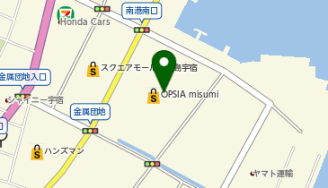 スーパースポーツゼビオ オプシア鹿児島店の地図画像