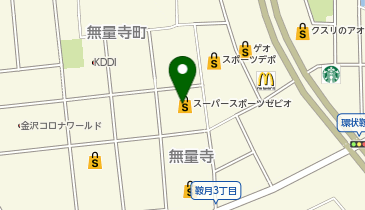 スーパースポーツゼビオ アピタタウン金沢ベイ店の地図画像