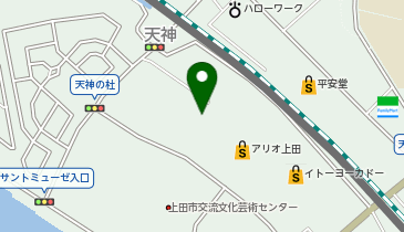 スーパースポーツゼビオ アリオ上田店の地図画像