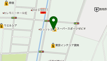 スーパースポーツゼビオ 長岡リバーサイド千秋店の地図画像